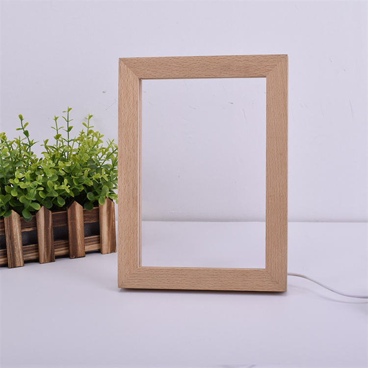 Vertical acrylic-white led