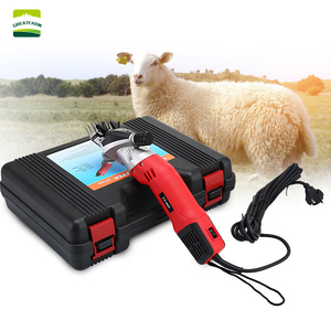 Tosatrice Elettrica Professionale <span class=keywords><strong>per</strong></span> Pecore Great Farm, Tosatrice Universale a Basso Rumore Rossa <span class=keywords><strong>per</strong></span> Bestiame - Product Image 4