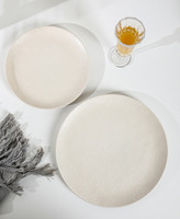 Offre Spéciale de restaurant nordique, assiette à pâtes ronde, bol, vaisselle, ensemble de table en céramique blanc mat texturé
