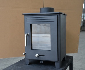Poêle en acier <span class=keywords><strong>4kW</strong></span>, mini poêle à bois, poêle à bois - Product Image 3