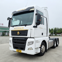 Camion tracteur Sinotruk SITRAK 6x4 480HP Euro 5 avec cabine climatisée, très demandé pour le marché des Émirats arabes unis et de l'Asie de l'Est