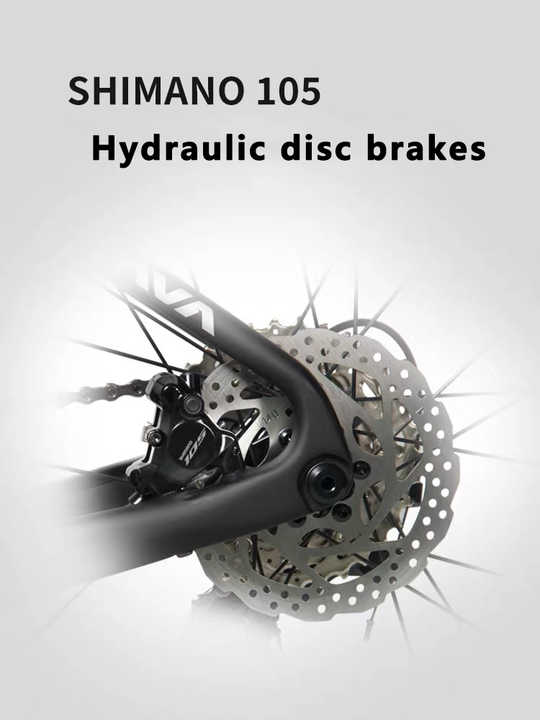 Java Carbon Fiber Road Bike 24 Speed 700C with Hydraulic Brakes, Full ...