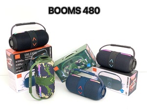 Altavoz Inalámbrico Portátil BoomBox S480 con Subwoofer, Sonido Estéreo para Exteriores, Compatible con Amazon Music y Aux, de Plástico, Directo de Fábrica - Product Image 6