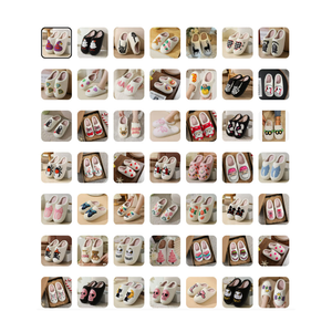Customizable Wholesale Cute Fluffy Fuzzy <strong>Slippers</strong> Heart Evil Eye Plush Home Slides Ladies Winter Indoor Flat Warm <strong>Slipper</strong> - Product Image 3