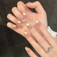 Nouveaux Ongles Press-On de Luxe 2024, Couverture Complète, Faux Ongles, Vente Directe Usine