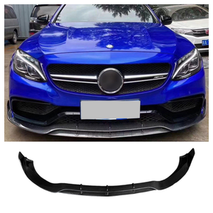 Lèvre avant en fibre de carbone véritable style B pour Mercedes Benz W205 <span class=keywords><strong>C63</strong></span> <span class=keywords><strong>AMG</strong></span> <span class=keywords><strong>Coupé</strong></span> - Product Image 1