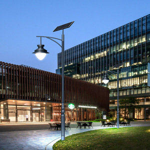 Lampe solaire de jardin Jm Solar 3-4 mètres, éclairage LED extérieur pour parc, villa, aménagement paysager - Product Image 2