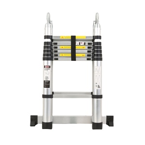 6 + 6 hai mặt kính thiên văn Thang giàn giáo bộ phận có thể gập lại nhanh nhẹn gác mái Thụy Điển hộ gia đình mở rộng thang - Product Image 1