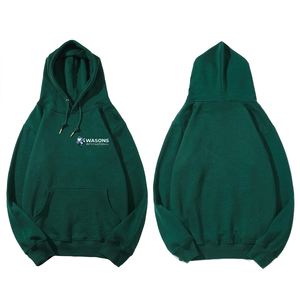 Vente en gros de sweats à capuche surdimensionnés en molleton 100% coton 350 GSM, style streetwear, fabricant - Product Image 1