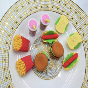 Wholesale Manufacturer Custom Bonvada Brand TPR Rubber Cartoon Fruits Jelly <b>Pencil</b> Eraser <b>for</b> Kids <b>School</b> Supplies - Product Image 6