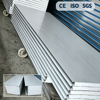 Panneau de cloison en acier galvanisé sandwich EPS Jinyuan CE ISO, léger, isolation thermique et acoustique, ignifuge, écologique, Chine