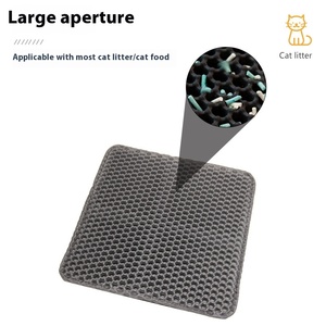 Moderno doppio strato EVA in plastica Oxford tappetino per <span class=keywords><strong>gatti</strong></span> lavabile antiscivolo lettiera per <span class=keywords><strong>gatti</strong></span> con schiuma forniture per <span class=keywords><strong>gatti</strong></span> - Product Image 3