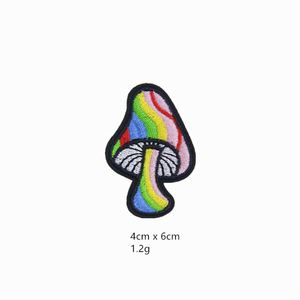 <b>Iron</b> on Embroidered Various Kawaii Mushroom Patches for Kids Clothes Bag - Product Image 5