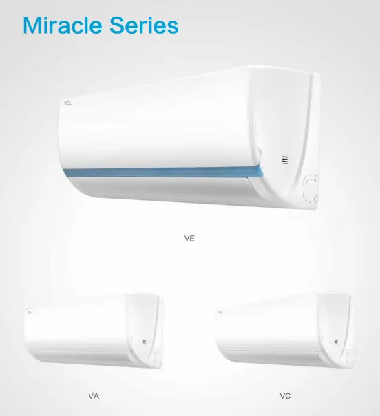 inverter type Ductless Mini Split Hyper Heat Pump AC Wall Mount Mini Split Air Conditioner