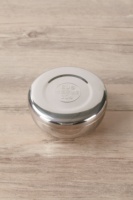 Boîte à kimchi de style coréen bol à soupe chaude en acier inoxydable 201 bol à riz en acier inoxydable en métal avec couvercle 200/300/400 ml
