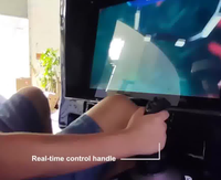 Simulador de Vuelo de Realidad Virtual de 360 Grados, Simulador de Helicóptero 9D VR de 2 Plazas
