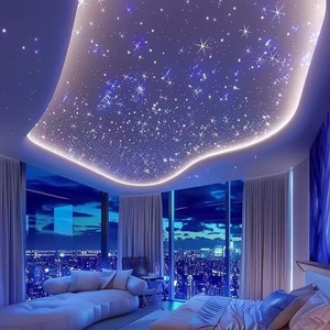 LED Fiber Optic Starry Sky Ceiling Light 0.8mm Diameter For Bedroom Living Room Home Theater Decorative Lighting - Product Image 5