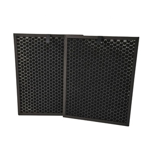 Nouveau filtre à charbon actif en carton, structure en nid d'abeille, efficacité de 90 %, 300 CFM, pour usage domestique, élimination des odeurs et de la fumée - Product Image 6