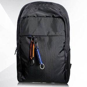 KongBo 4mm <strong>Paracord</strong> Keychain With Carabiner Manufacturer <strong>Charm</strong> Keychain 550lb &amp; 350lb Wholesale Supplies for Camping &amp; Hiking - Product Image 4