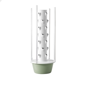 Vertical Hydroponic Farming System with 5-13 Stackable Layers & <b>Lighting</b> Accessories Commercial Aeroponic Tower Garden - Product Image 3