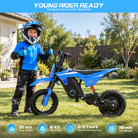 Moto électrique tout-terrain mini motocross pour enfants, très demandée, 36V 500W 23 km/h