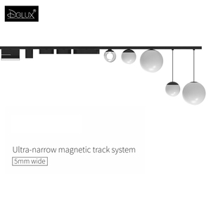 DGLUX Smart Tuya Zigbee Wifi 2.4G <span class=keywords><strong>Led</strong></span> Track Light Linear <span class=keywords><strong>Spot</strong></span> Magnetic Light DC24V Aluminium Noir Aimant Track <span class=keywords><strong>Rail</strong></span> - Product Image 2