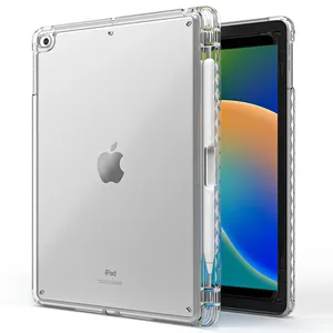 Hot Sell For iPad 9.7 Case Clear Shockproof Flexible TPU Tablet Protective Cover for iPad 9.7'' 5th/6th Generation 2017/2018