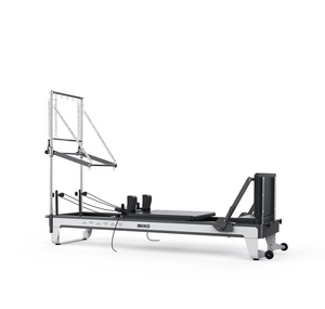 Oferta Especial: Reformer <span class=keywords><strong>INIKO</strong></span> H006E con Media Torre, Acero Laminado en Frío, Equipo de Yoga y Pilates, 2400x600x1685mm - Product Image 3