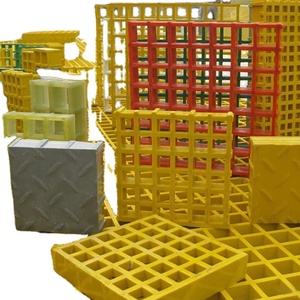 Rejilla de Fibra de Vidrio TOPFRP TOP611 de Alta Calidad, Rejilla de Pultrusión Moldeada, Servicio de Corte Suave - Product Image 6