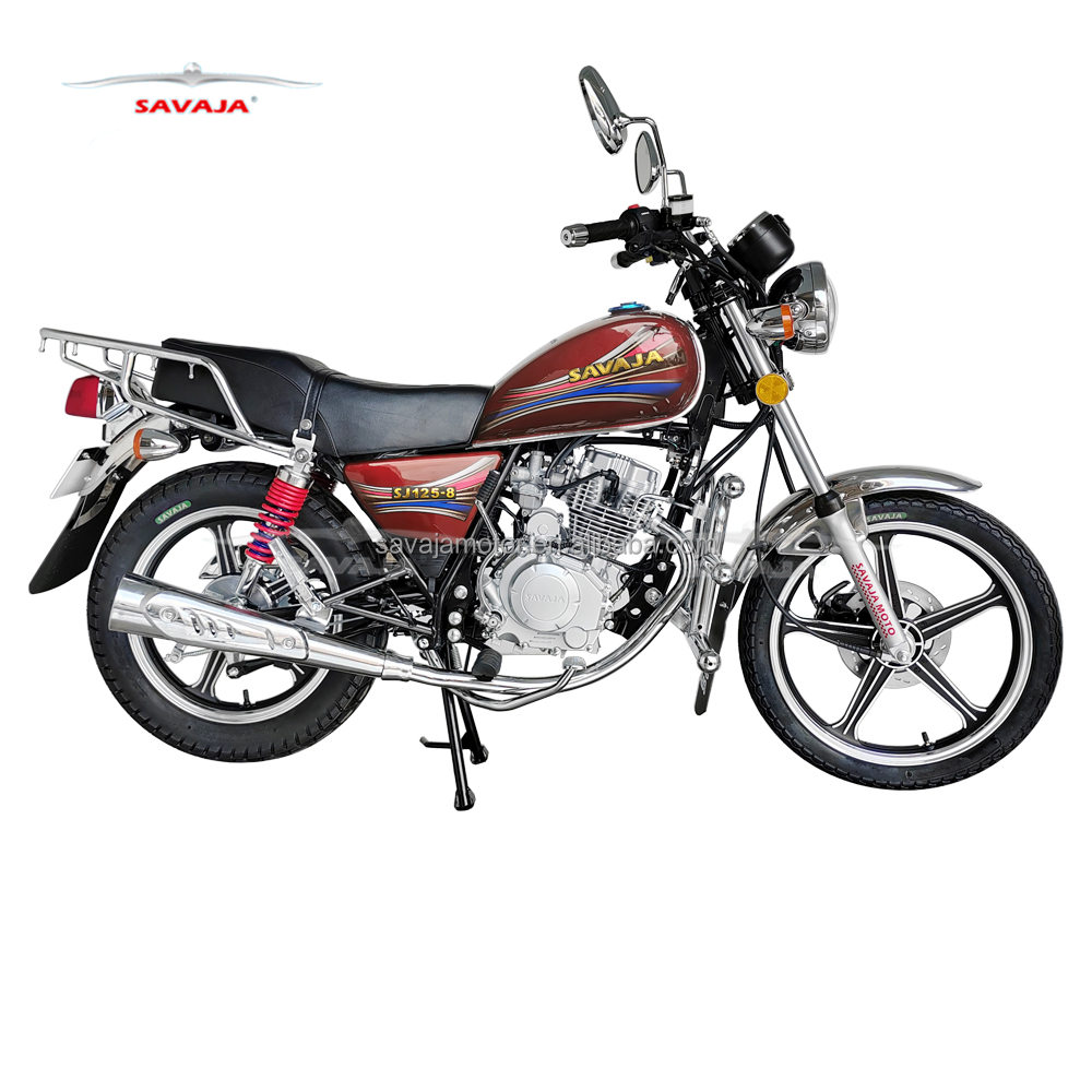 SAVAJA SJ125-8 125CC Gasoline Motorcycle, Electric & Kick Start