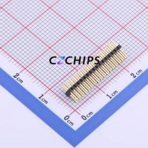 X1321WV-2x17J-C30D23 Pin Header Through hole Component (THT),P=1.27mm Connector 2x17P 1.27mm 1.27mm Pin Header - Product Image 2