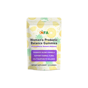 Gummies Probiotiques Équilibre Féminin OEM ODM, Formulées pour le Bien-être des Femmes avec Poudre de Fruit d'Ananas, Gummies Santé Féminine - Product Image 1