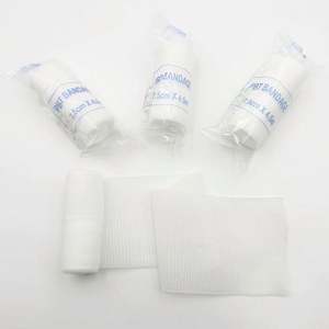 ผ้าพันแผลยืดหยุ่น PBT ผ้าพันแผลยืดหยุ่นยืดหยุ่นยืดหยุ่นยืดหยุ่นกระชับขนาดเนื้อผ้านุ่มระบายอากาศได้ดี - Product Image 4