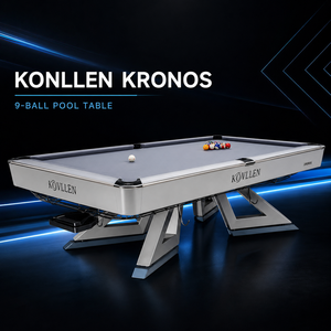โต๊ะพูล KONLLEN OEM แบบกำหนดเองสำหรับการแข่งขัน, ผ้าสักหลาด Pro Speed ขนาด 25 มม. 3 ชิ้น, โต๊ะบิลเลียด 9 ฟุต สำหรับผู้จัดจำหน่ายขายส่ง KRONO - Product Image 5