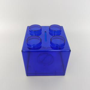 Boîtes à monnaie en plastique <span class=keywords><strong>Lego</strong></span> pour enfants, blocs empilables colorés en gros avec logo personnalisé, <span class=keywords><strong>tirelire</strong></span> pour économiser des pièces de monnaie - Product Image 5