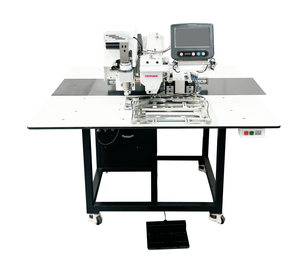 RONMACK RM-4020-LDKD Découseuse industrielle à plat à couteau froid avec une aiguille, construction métallique pour l'industrie du vêtement - Product Image 1