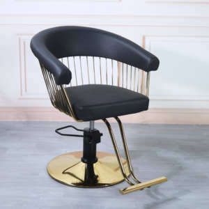 Sillón de Barbería de Cuero Moderno de Alta Calidad, Multifuncional con Función de Masaje, Silla de Peluquería de Acero en Oferta, para Spa y Salones de Belleza - Product Image 3