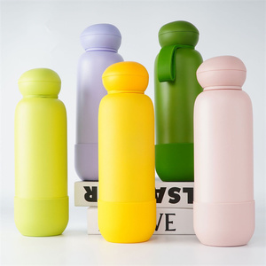 Premium Double Wall Vacuum Insulated 24oz Stainless Steel Water <b>Bottle</b> <b>for</b> Gym Hiking Travel with Protective Silicone Sleeve BPA - Product Image 2