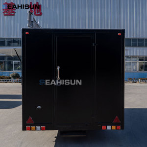 Chariot à pizza mobile, camion de boissons, remorque alimentaire avec cuisine complète, résistant à la rouille, alimentation intégrée pour la vente de bonbons et de chips - Product Image 5