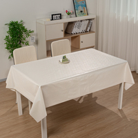 Nappe de table rectangulaire en PVC irisé effet nacre champagne, matière plastique solide, idéale pour les fêtes - Fabrica De Manteles De Mesa