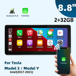 หน้าจอ MEKEDE ขนาด 10.25 นิ้ว แบบ HUD ระบบ Android สำหรับรถยนต์ <span class=keywords><strong>Tesla</strong></span> <span class=keywords><strong>Model</strong></span> 3 และ <span class=keywords><strong>Model</strong></span> <span class=keywords><strong>Y</strong></span> รองรับการเชื่อมต่อไร้สาย Android Auto, FM, AUX, DVR, เสียง และบลูทูธ - Product Image 4