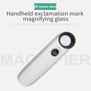 Lupa y <span class=keywords><strong>Microscopio</strong></span> <span class=keywords><strong>de</strong></span> Mano con Doble Luz LED, Impermeable, con Diámetro <span class=keywords><strong>de</strong></span> Lente <span class=keywords><strong>de</strong></span> 20 mm para Lectura y Reparación - Product Image 5