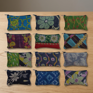 Vintage Floral Kantha Purse Ethnic Wholesale Kantha <b>Wallet</b> - Product Image 3