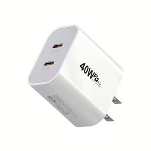 Type <b>C</b> Charger Fast Charging <b>USB</b>-<b>C</b> Power Supply <b>Adapter</b> US/EU <b>Plug</b> High Speed Type <b>C</b> Charger - Product Image 3