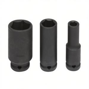 Juego de llaves de impacto largas Fervi de 1/2 pulgada para reparación automotriz - Product Image 2