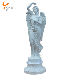 करूब सुंदर लड़की पॉप कला संगमरमर की प्रतिमा - Product Image 6