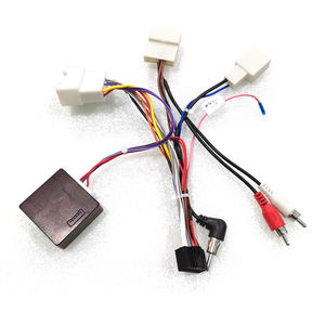 המכונית אודיו dvd 16pin מתאם כבל חשמל אנדרואיד עם תיבת canbus עבור toyota prado/sequoia/lexus/פריוס 330/350 רתמת חיווט - Product Image 5