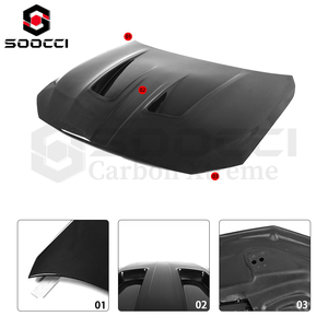 Capó Ventilado Estilo N de Fibra de Carbono Seca para BMW Serie 4 G22 G23 G26 430i 440i, Cubierta de Válvula del Motor - Product Image 2