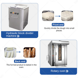 Máquina Automática para Hacer Baguettes OCEAN, Máquina Moldeadora de Masa para Baguettes y Hot Dogs Pequeños - Product Image 5