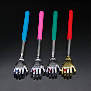 Massageador de mão traseira riscador de trás, aço inoxidável extensível, arranhador com mão - Product Image 6